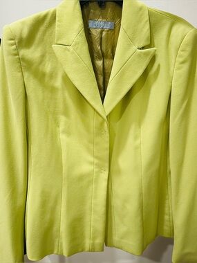 Lime Green Women's Tailored Blazer